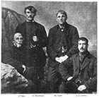The names of the four survivors are Robert Ladd, Henry Brockman, John James Gilbert, and J. Epps 1897 | Margate History